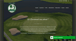 Desktop Screenshot of clubdegolfledrummond.com
